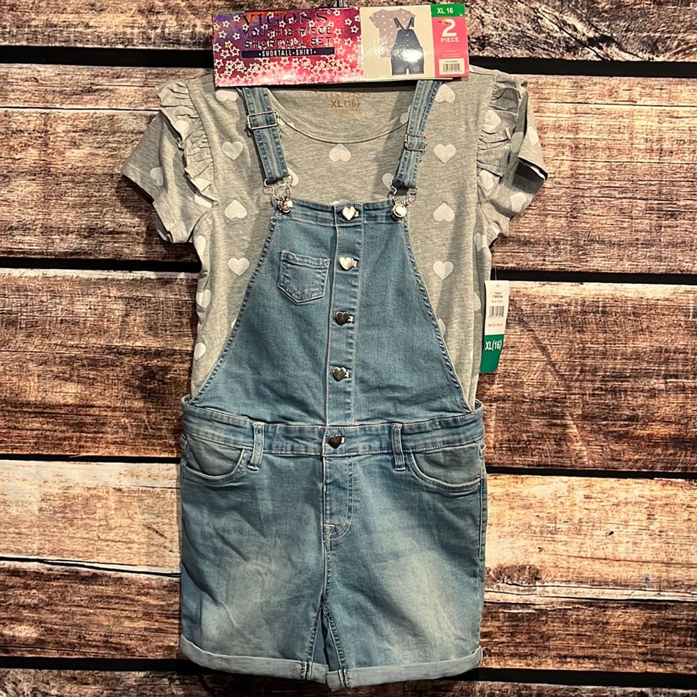 Vigoss girls shortall set